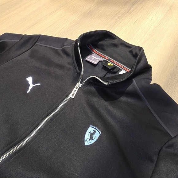 Puma Other - PUMA Scuderia Ferrari MT7 Style Full Zip Jacket Mens Black Casual Athletic Outer